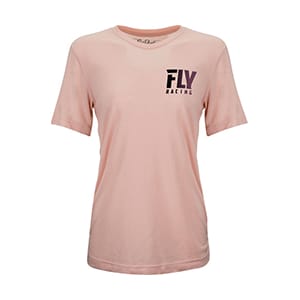 Fly Womens Boyfriend Tee Peach
