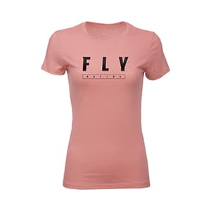 Fly Womens Logo Tee Mauve