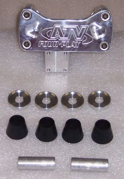 ATV Four-Play Anti-Vibe bar clamps