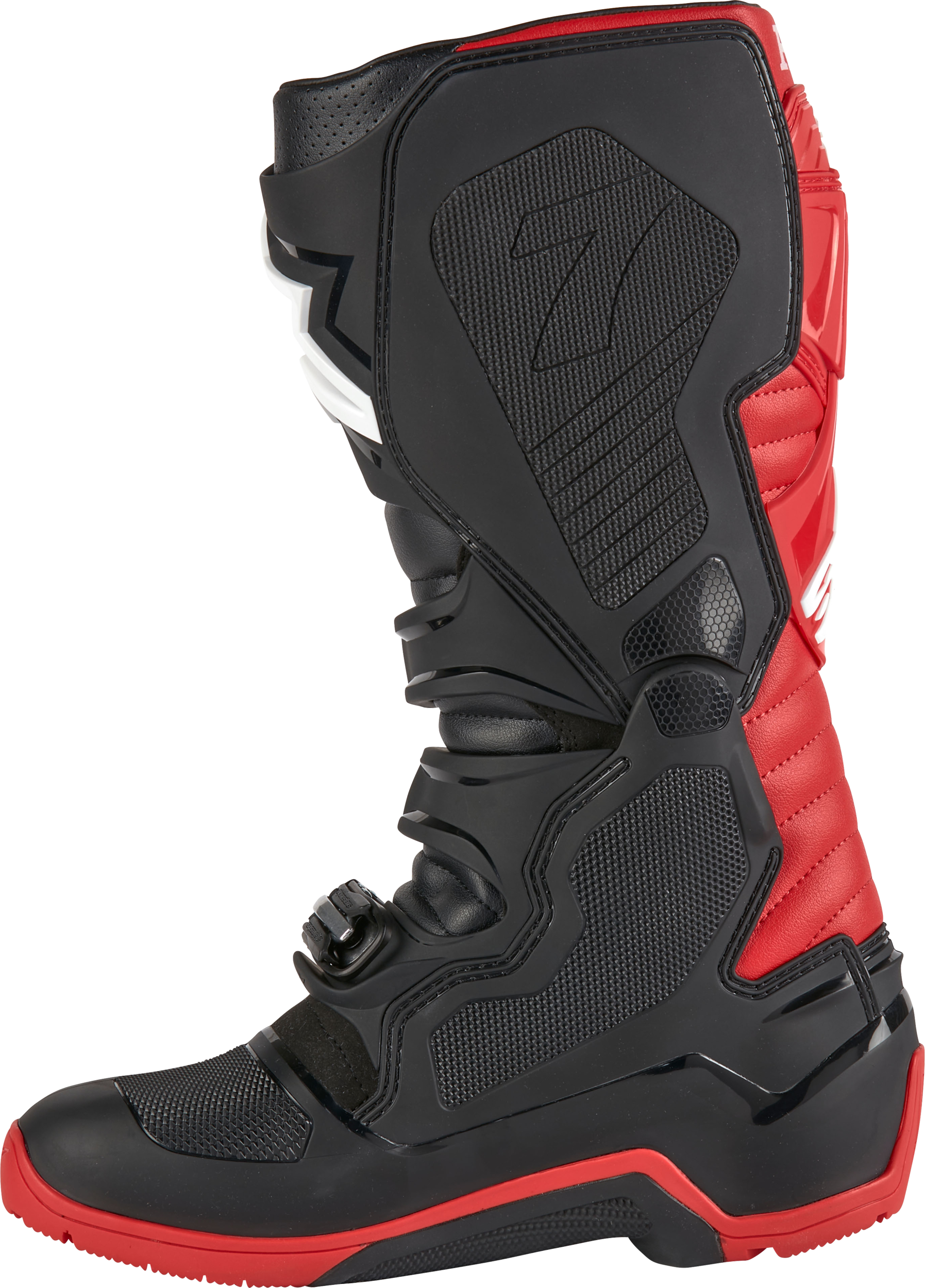 Honda Tech 7 Enduro Drystar Black/Bright Red Sz 16 - Image 3