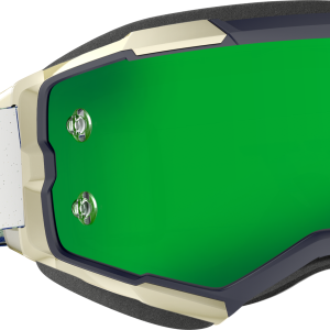 Fury Goggle Blue/Green Green Chrome Works