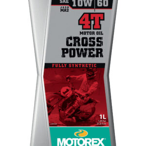 Motorex Cross Power Oil 10W60 4T – High Performance Synthetic Motorcycle Engine Oil