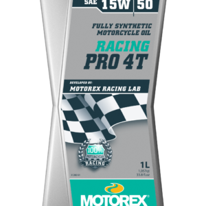 Motorex Racing Pro Oil 15W50 4T Synthetic Motorcycle Oil - 1 Liter