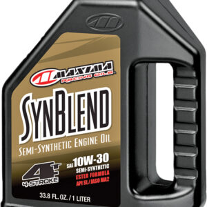 Maxima 30-32901B Synthetic Blend 10W-30 Motor Oil, 1 Quart - Pack of 12