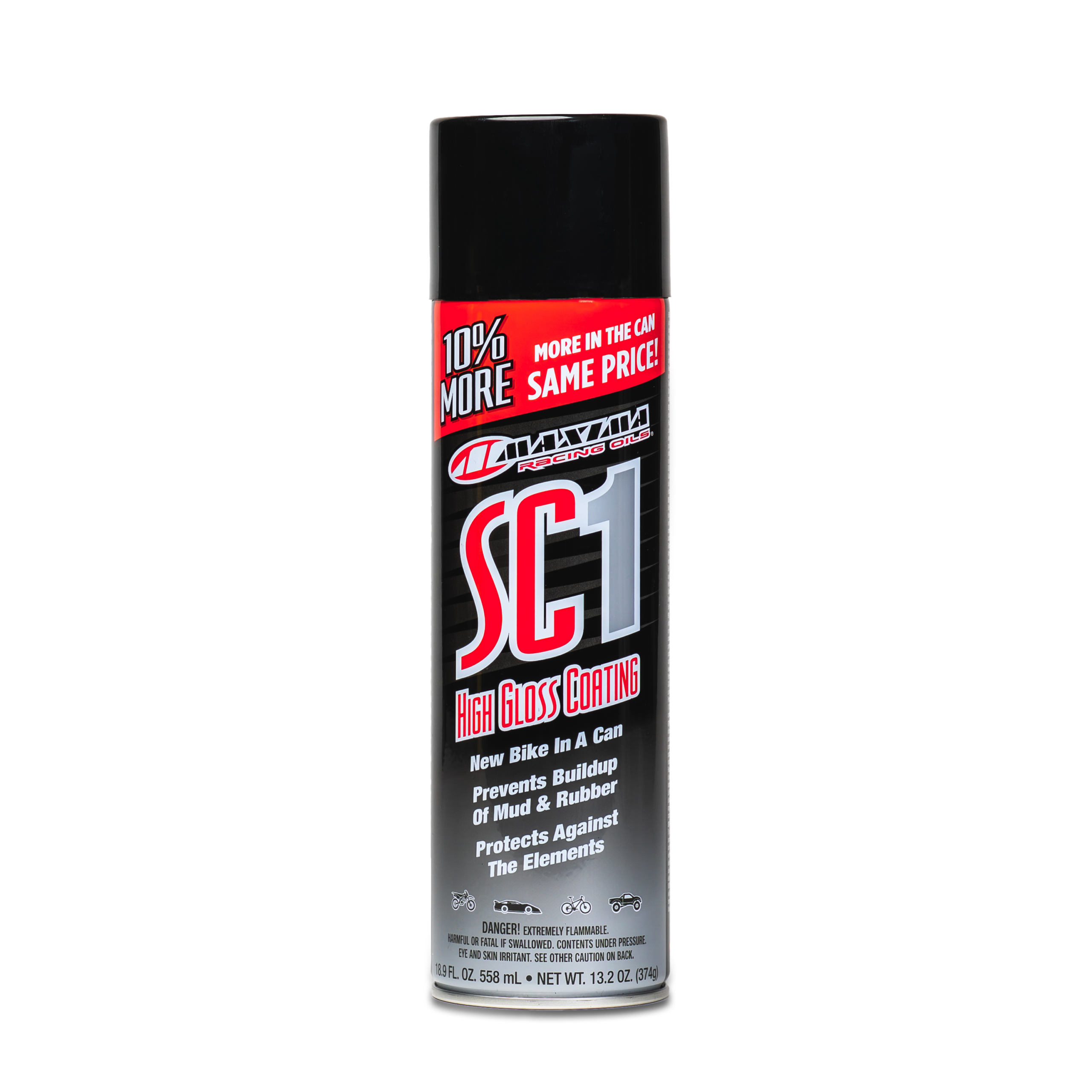 MAXIMA High Gloss SC1 Clear Coat Silicone Spray 18.9 oz - Restores Shine and Protects Surfaces