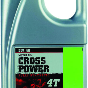 Motorex Cross Power Motor Oil 4T 5W-40 - 4 Liter for Off-Road Racing Motorcycles