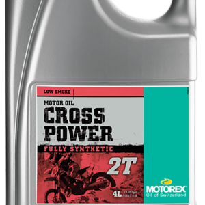 Motorex Cross Power 2T 4L Off-Road Racing Oil - Part Number 303359