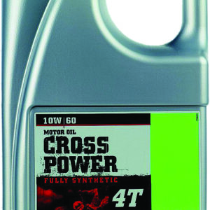 Motorex Cross Power Motor Oil 4T 10W60 - 4 Liters for Off-Road Racing