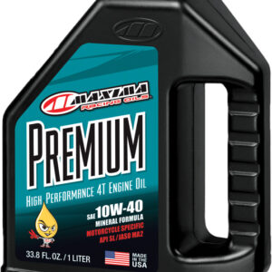 MAXIMA Premium 10W40 1L Motorcycle Engine Oil - Part 34901