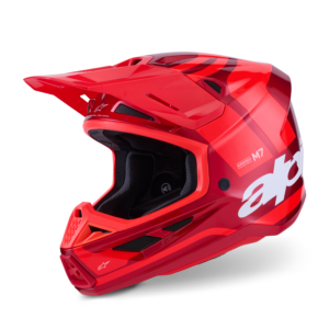 Alpinestars SM7 Core Helmet Red Glossy