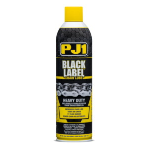 PJ1 Black Label Chain Lube 13oz for Motorcycle and Bicycle Chains