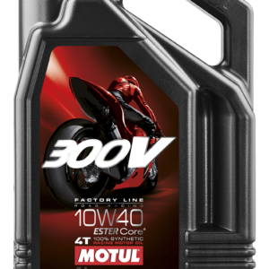 MOTUL 300V Competition Synthetic Oil 10W-40, 1 Liter - High-Performance 4-Stroke Motorcycle Oil