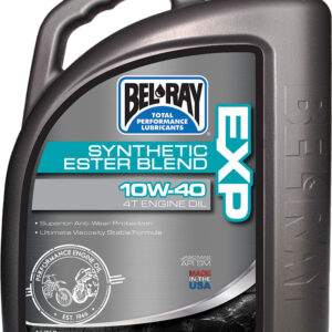 Bel-Ray Exp Semi Synthetic Ester Oil 10W-40, 4 Liters – Part Number 99120-B4LW