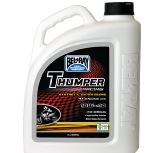 Bel-Ray Thumper Semi-Synthetic Ester 10W-40 Engine Oil - 4L Case
