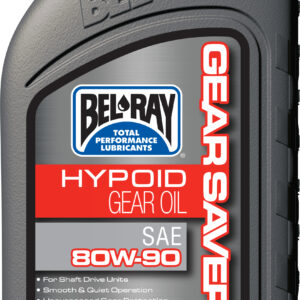 BEL-RAY Gear Saver Hypoid Oil 80W-90, Part Number 99230-B1LW, 1 Quart