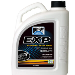 Bel-Ray EXP Semi Synthetic Ester Oil 15W-50 Part Number 99130-B4LW - 4L Container