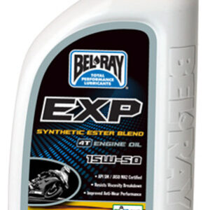 Bel-Ray EXP Semi Synthetic Ester Oil 15W-50 Part Number 99130-B1LW - 1 Quart