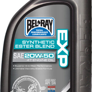 Bel-Ray Exp Semi Syn Ester Oil 20W-50 for 4-Stroke Engines - Part Number 99131-B1LW