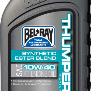 Bel-Ray Thumper Semi Synthetic Ester 10W-40 Motor Oil - 1 Liter (Part No. 99520-B1LW)